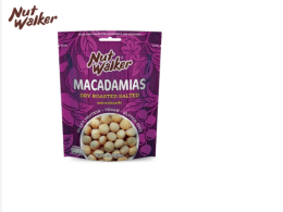 Nut walker Dry Roasted Salted Macadamias 300 g. 