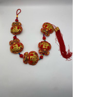 Red Chinese door hanger 