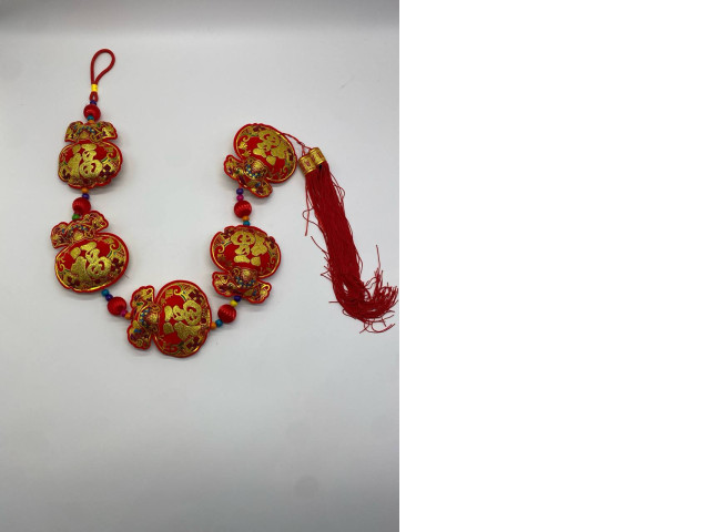 Red Chinese door hanger Red Chinese door hanger