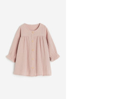H&M kid's Long sleeve cotton dress