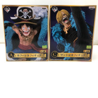 Set of 2 Japanese figures LUFFY and SANJI "20 years special"