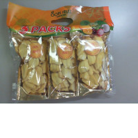 Set of 3 packs, dried jackfruit