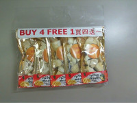 Set of 5 packs, dried durian