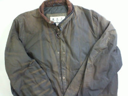 Green jacket with zip