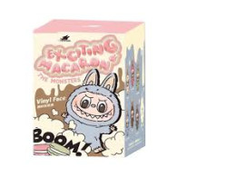 Set of 3 POPMART THE MONSTERS - Tasty Macarons Vinyl Face Blind Box, authentic