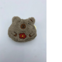Brown Hamster Keychain 