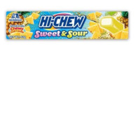 Set of 4 Hi-Chew Pineapple Chewy Fruit Candy 57g
