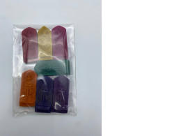 Incense sticks are placed in a pot 