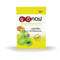 Uecof herbal lozenges with Indian gooseberry, honey and lemon flavor