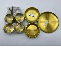 Big Set Korean style brass rice bowl 