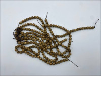Big Set Brown circle beads 