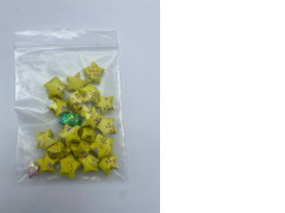 Yellow paper stars 