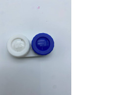 Empty contact lens case Empty contact lens case