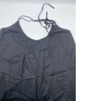 Black one-shoulder long skirt dress 