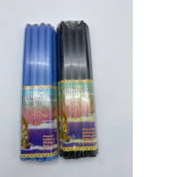 Set of 2 Blue and black scented candles Set of 2 Blue and black scented candles