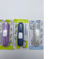 Set of 3 Pastel brand portable inhaler 