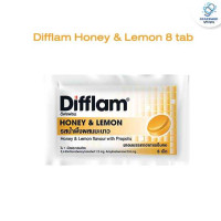 Set of 4 Difflam Honey&Lemon 8 tab 