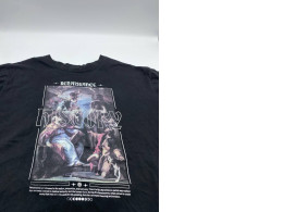 Black round neck t-shirt oversize Black round neck t-shirt oversize