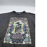 Gray round neck t-shirt  oversize 