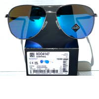 OAKLEY OO4147-0357 CONTRAIL CHROME PRIZM SAPP AUTHENTIC SUNGLASSES R-14