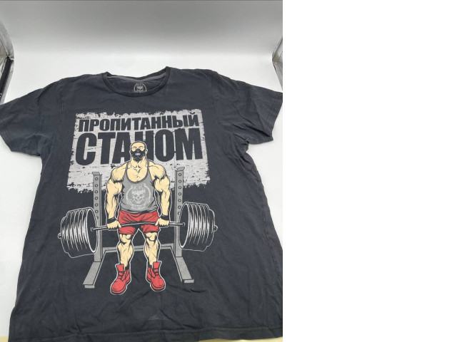 Black men's t-shirt with print Black men's t-shirt with print