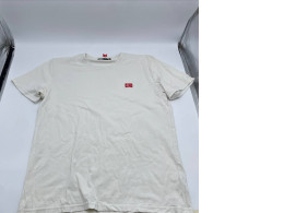 Light beige t-shirt with Denmark flag