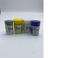 Set of 4 Watercolor Acrylic 