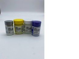 Set of 4 Watercolor Acrylic 