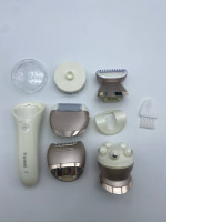 Set Electric shaver with accessories, white 