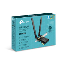 TP-LINK AX3000 (ARCHER TX55E) WI-FI 6 BLUETOOTH 5.2 PCIE ADAPTER 