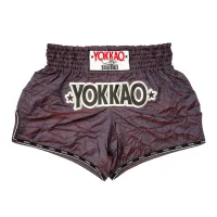 YOKKAO Lunar Muay Thai Shorts – Iridescent Fabric for Dynamic Performance 