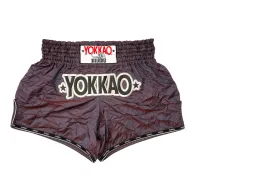 YOKKAO Lunar Muay Thai Shorts – Iridescent Fabric for Dynamic Performance 