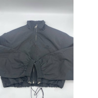 Women's black zip-up jacket 