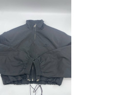 Women's black zip-up jacket 
