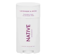 Native Lavender and Rose Natural Deodorant 