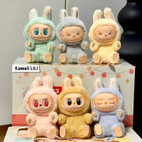 Set of 6 Authentic POP MART Labubu The Monster Have A Seat Summer Party Macaron Plush Toy Set of 6 Authentic POP MART Labubu The Monster Have A Seat Summer Party Macaron Plush Toy