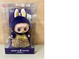 POP MART LABUBU × PRONOUNCE WINGS OF FORTUNE Original Vinyl Plush Hanging Card