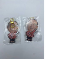 Set of 2 Acrylic souvenir key chain 