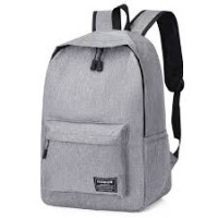Gray backpack