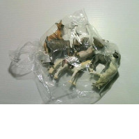 set of toys with animals set of toys with animals