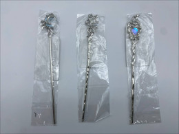 Set of 3 Silver hair pin 