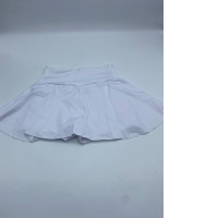 Women's white short skirt 