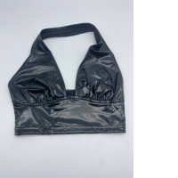 Black halter neck top 