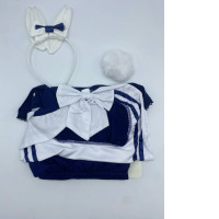 Japanese schoolgirl blue cosplay set 