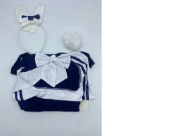 Japanese schoolgirl blue cosplay set 