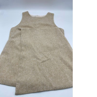 Women's light brown tank top and short skirt set Women's light brown tank top and short skirt set