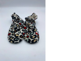 Leopard print winter boots 