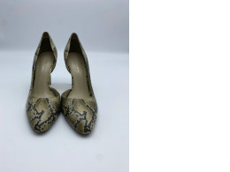 Women's pointed toe high-heeled shoes with patterns 