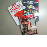 Set of 3 clothing magazines