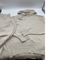 Gray long sleeve hoodie and long pants set 